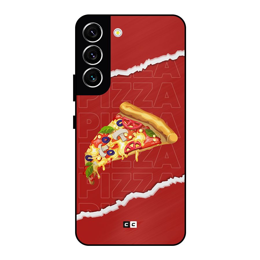 Pizza Lover Metal Back Case for Galaxy S22 5G