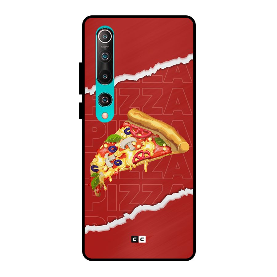 Pizza Lover Metal Back Case for Mi 10