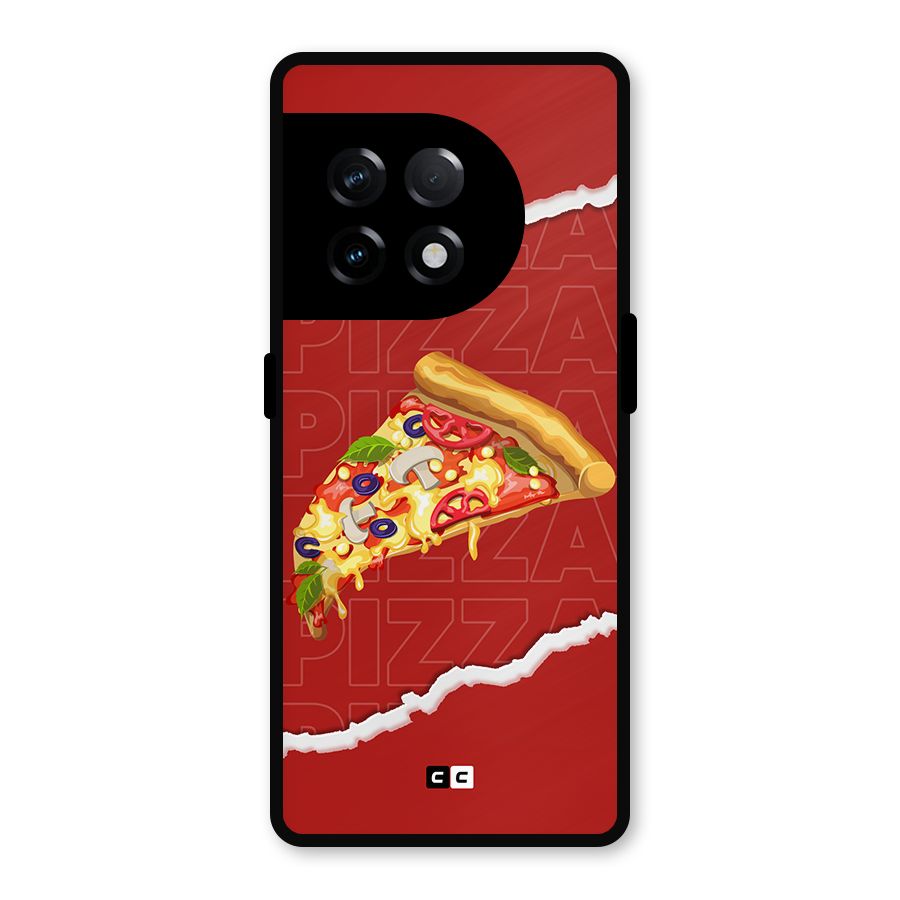 Pizza Lover Metal Back Case for OnePlus 11R