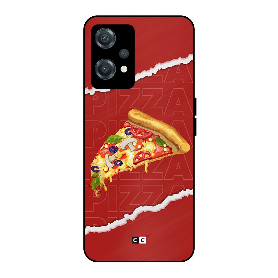 Pizza Lover Metal Back Case for OnePlus Nord CE 2 Lite 5G