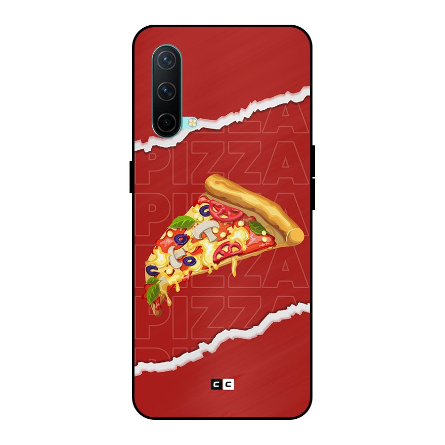 Pizza Lover Metal Back Case for OnePlus Nord CE 5G
