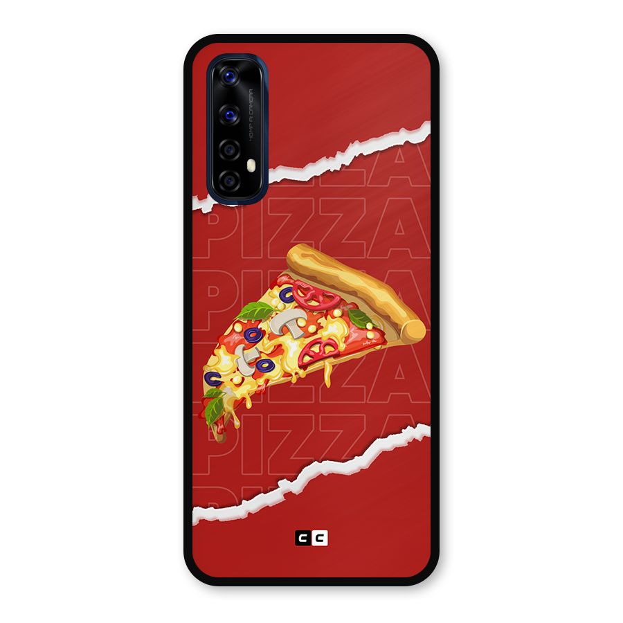Pizza Lover Metal Back Case for Realme 7