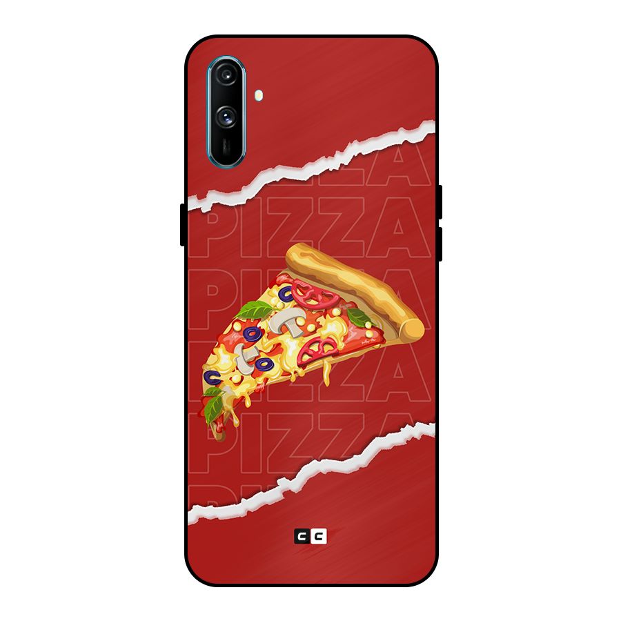 Pizza Lover Metal Back Case for Realme C3