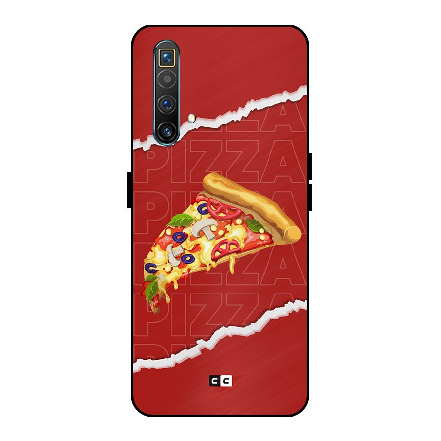 Pizza Lover Metal Back Case for Realme X3 SuperZoom