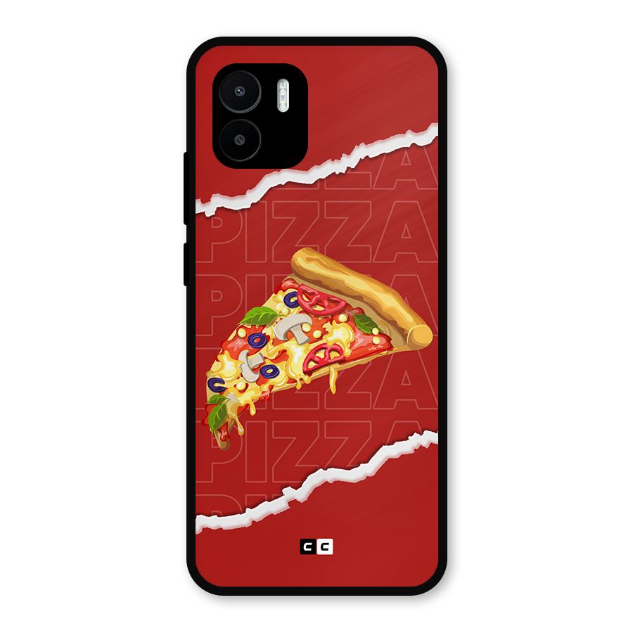 Pizza Lover Metal Back Case for Redmi A2
