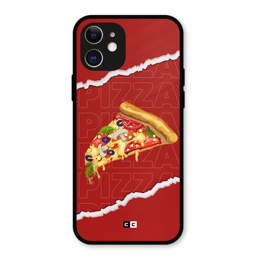 Pizza Lover Metal Back Case for iPhone 12