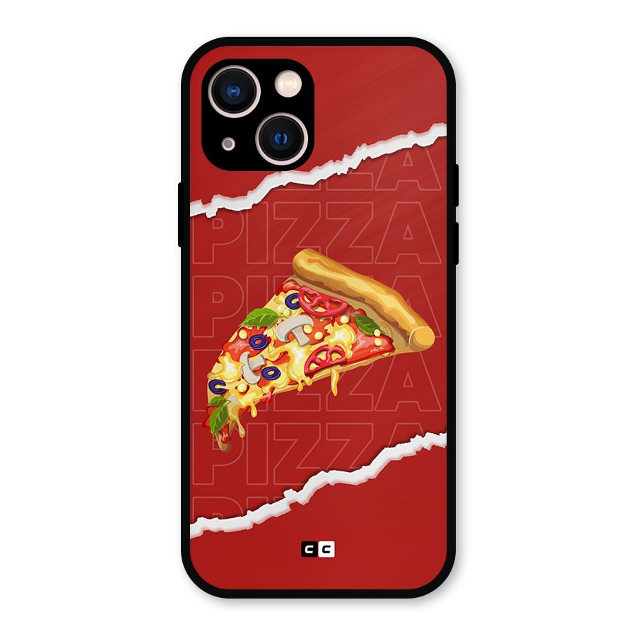 Pizza Lover Metal Back Case for iPhone 13