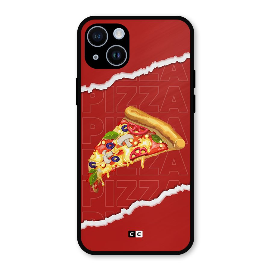 Pizza Lover Metal Back Case for iPhone 14
