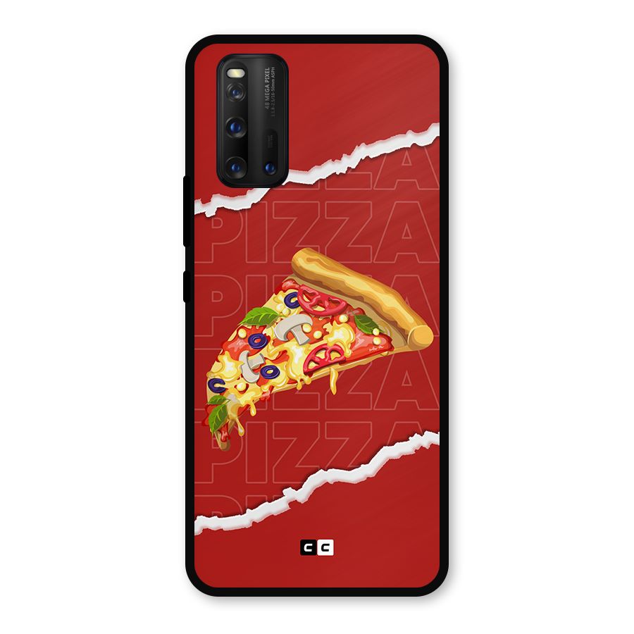 Pizza Lover Metal Back Case for iQOO 3