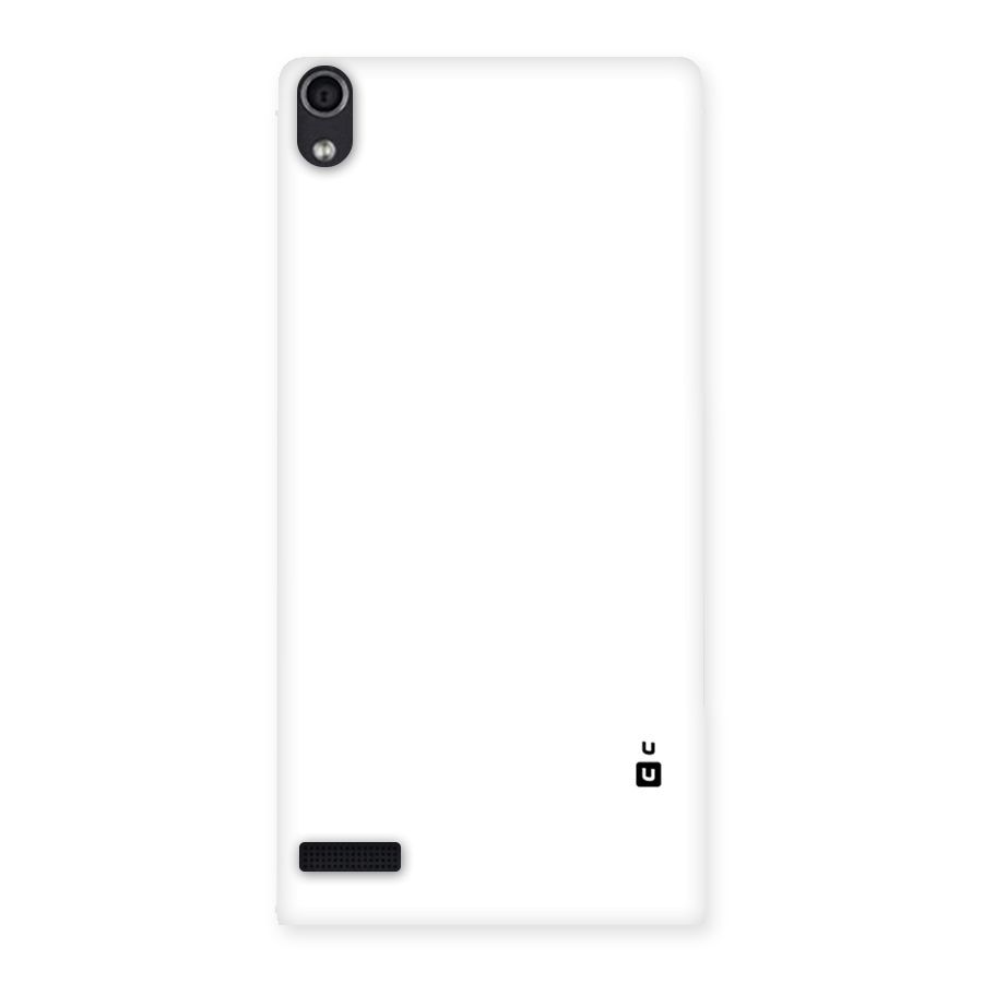 Plain White Back Case for Ascend P6