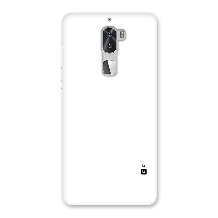 Plain White Back Case for Coolpad Cool 1