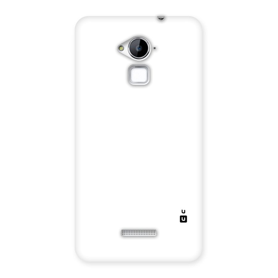 Plain White Back Case for Coolpad Note 3