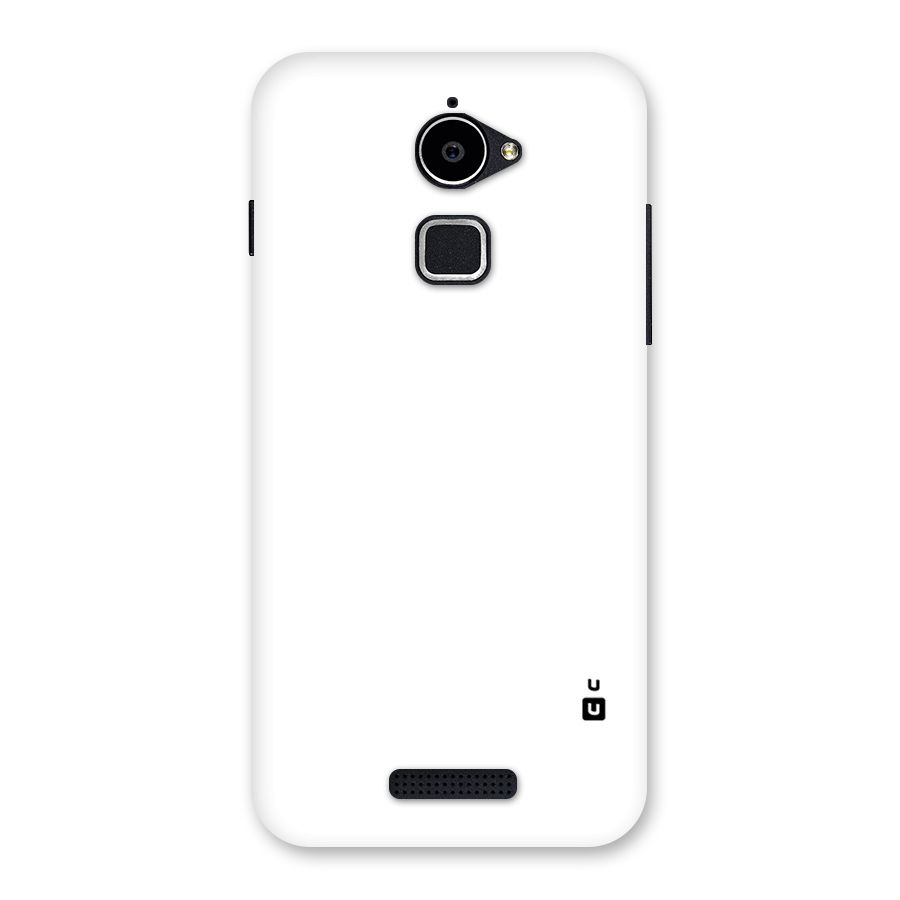 Plain White Back Case for Coolpad Note 3 Lite