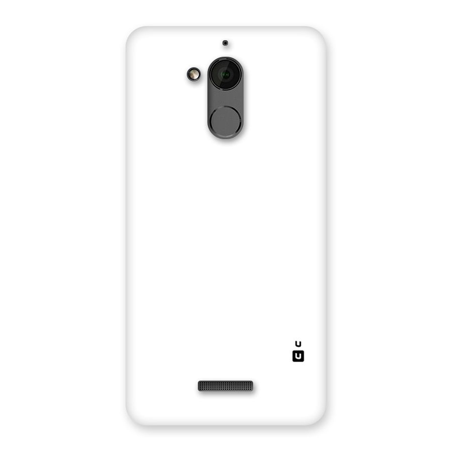 Plain White Back Case for Coolpad Note 5