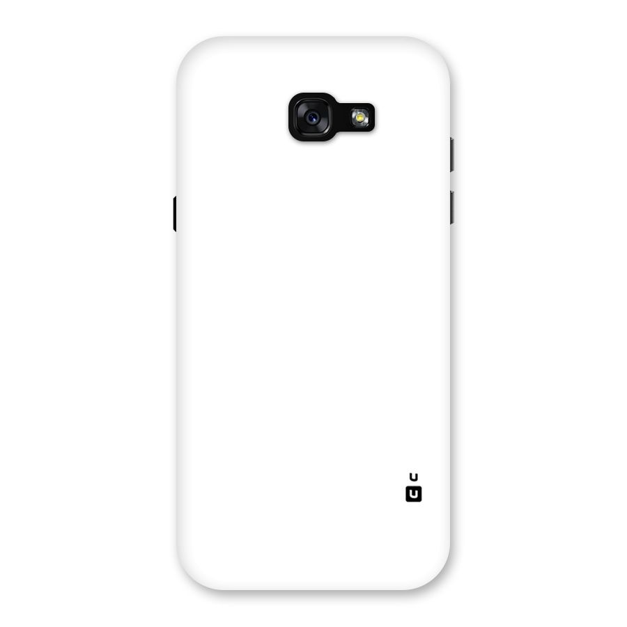 Plain White Back Case for Galaxy A7 (2017)