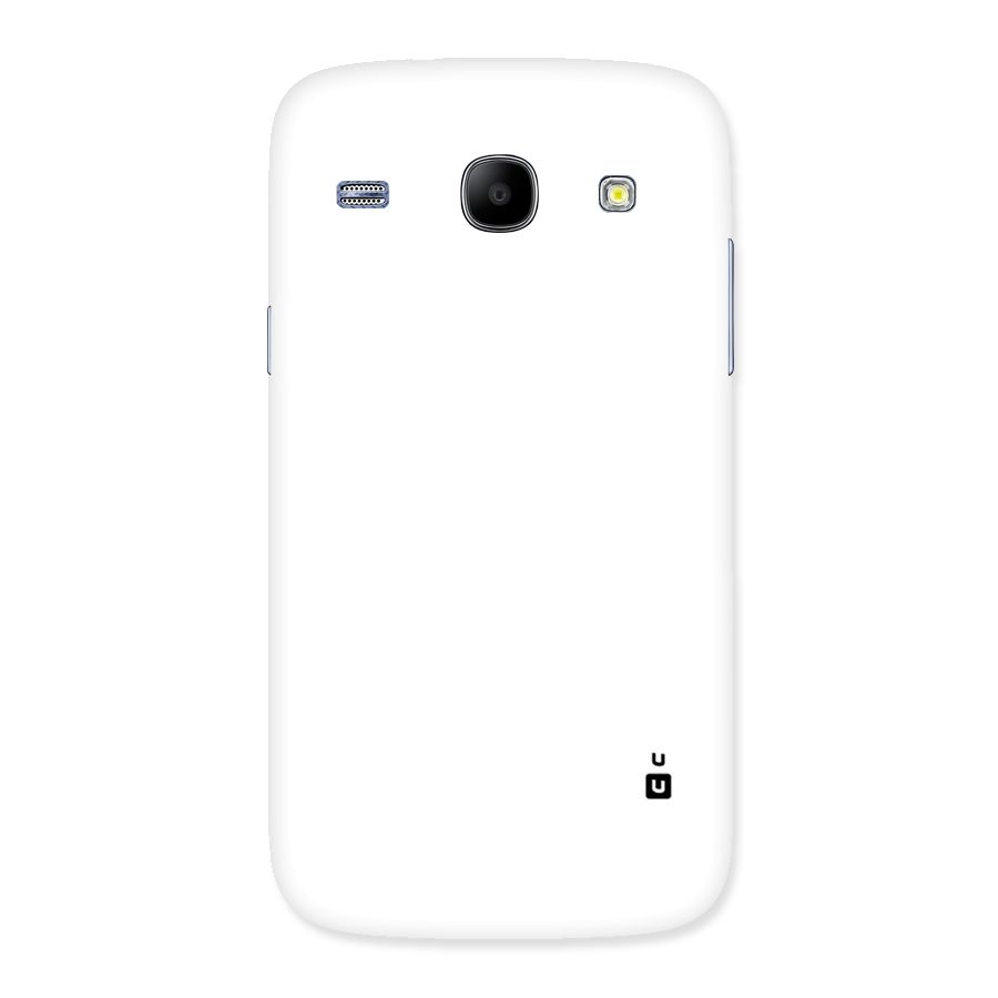 Plain White Back Case for Galaxy Core