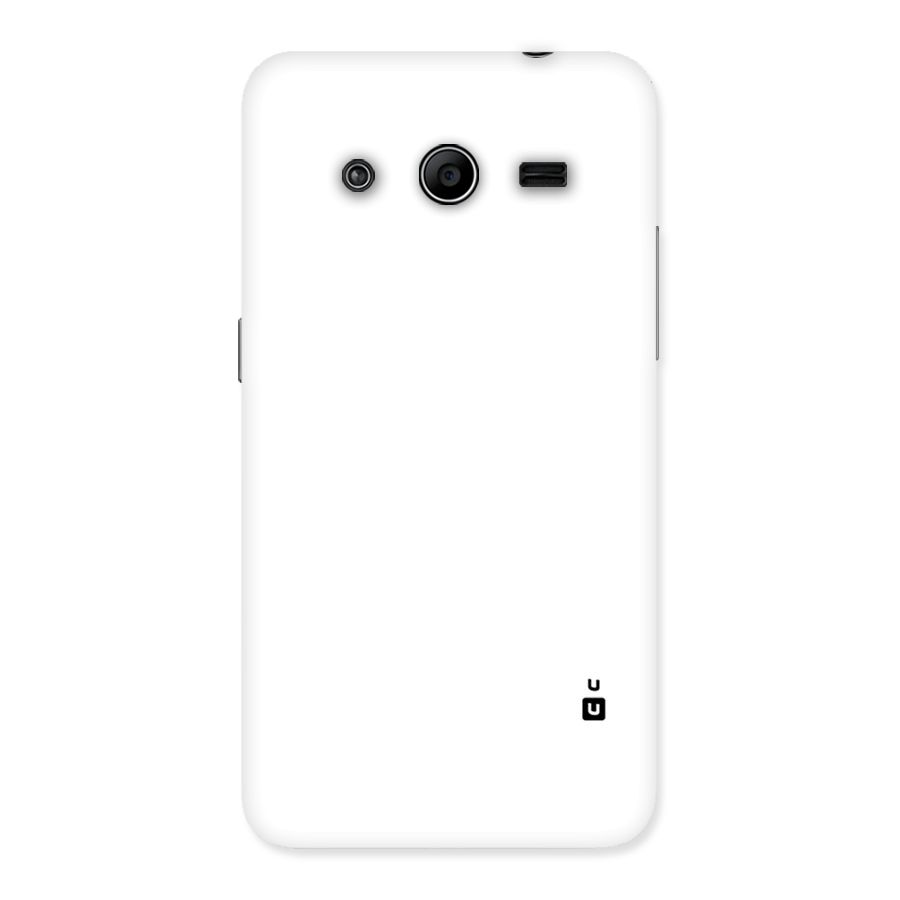 Plain White Back Case for Galaxy Core 2