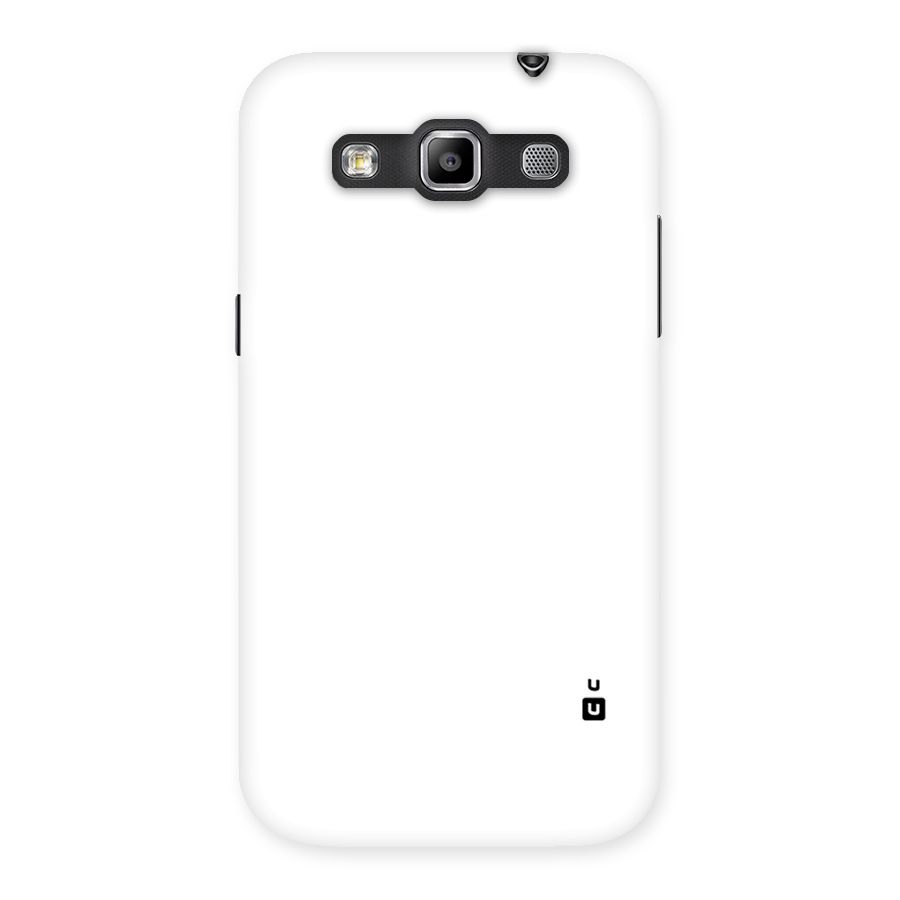 Plain White Back Case for Galaxy Grand Quattro
