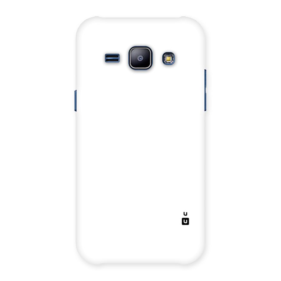 Plain White Back Case for Galaxy J1