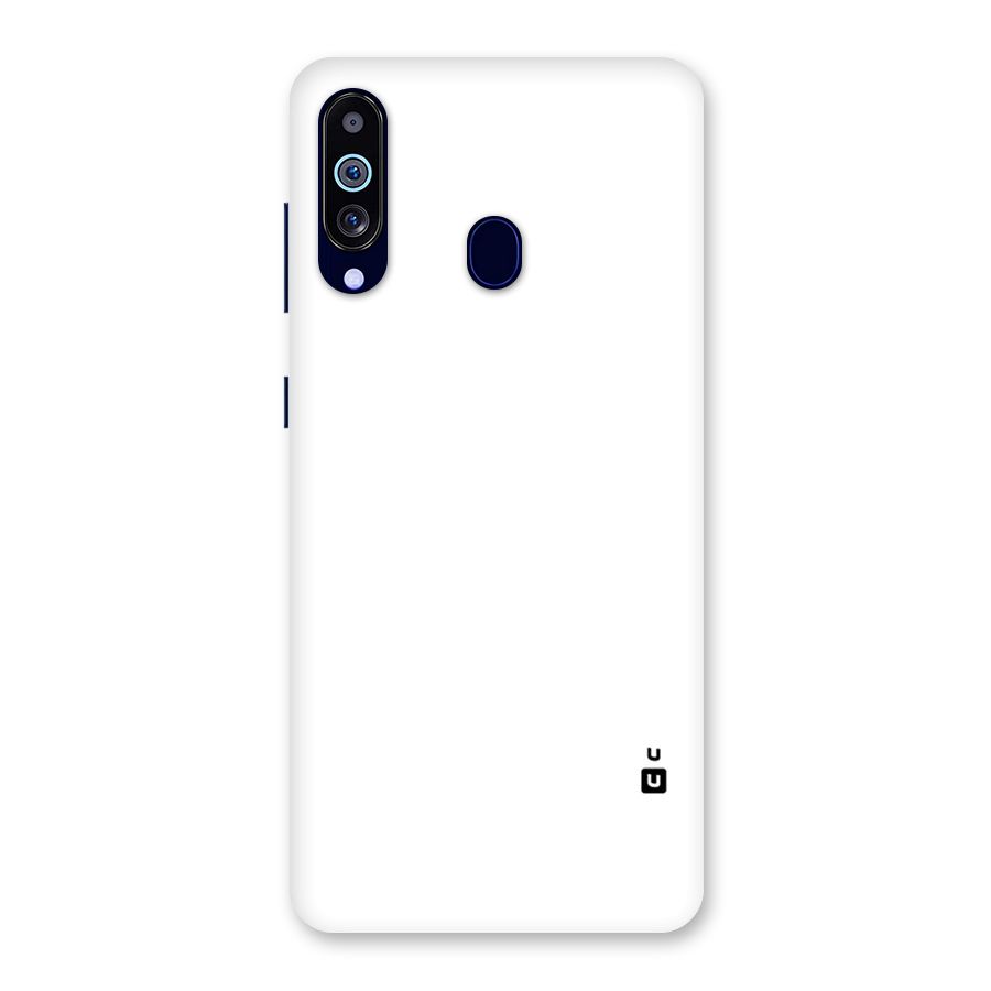 Plain White Back Case for Galaxy M40