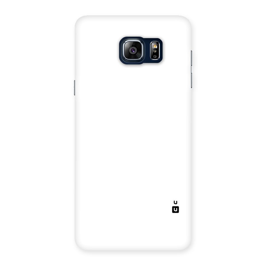 Plain White Back Case for Galaxy Note 5