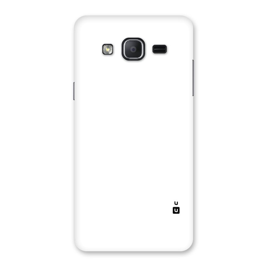 Plain White Back Case for Galaxy On7 2015