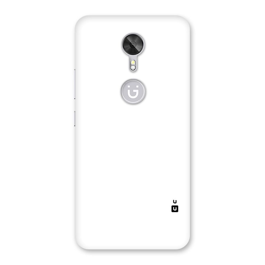 Plain White Back Case for Gionee A1