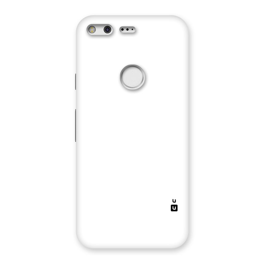 Plain White Back Case for Google Pixel