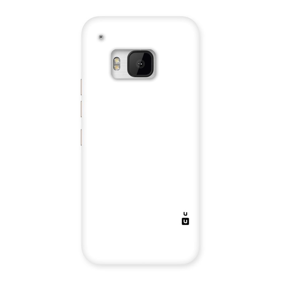 Plain White Back Case for HTC One M9