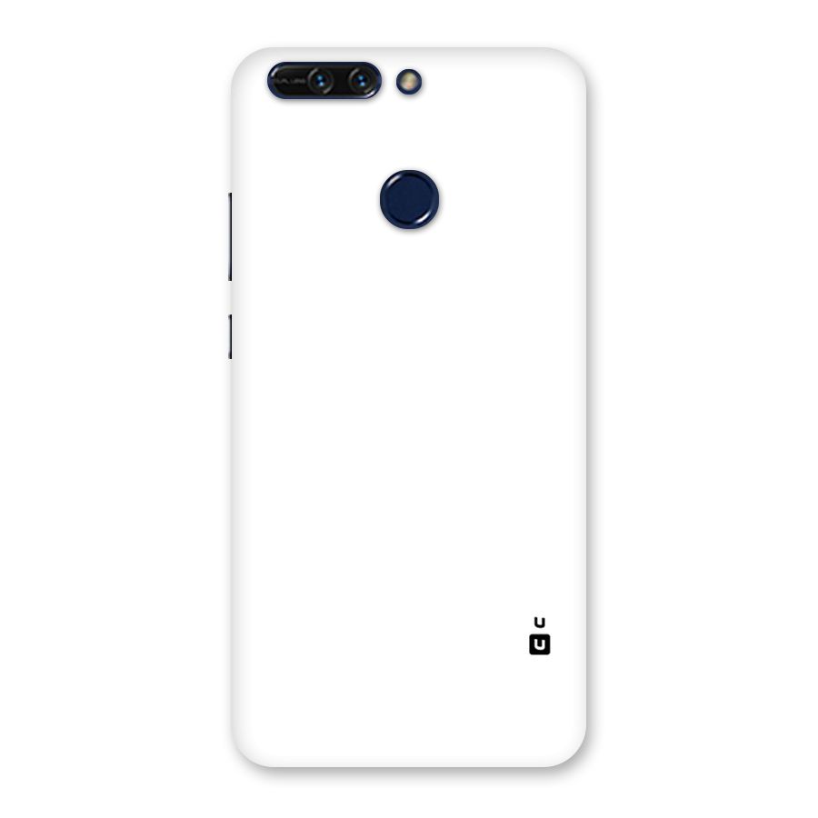 Plain White Back Case for Honor 8 Pro