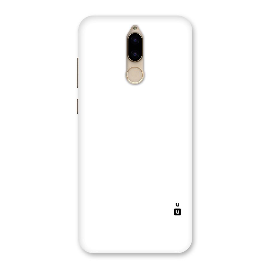Plain White Back Case for Honor 9i