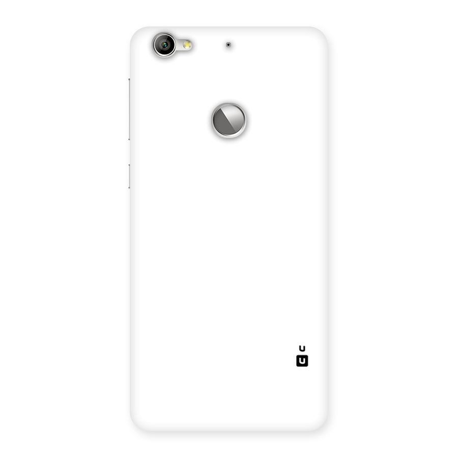 Plain White Back Case for LeTV Le 1s