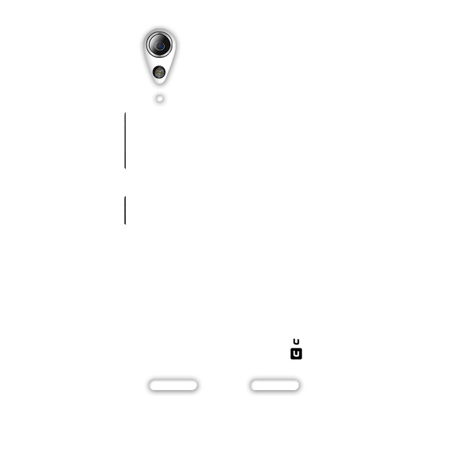 Plain White Back Case for Lenovo A6000 Plus