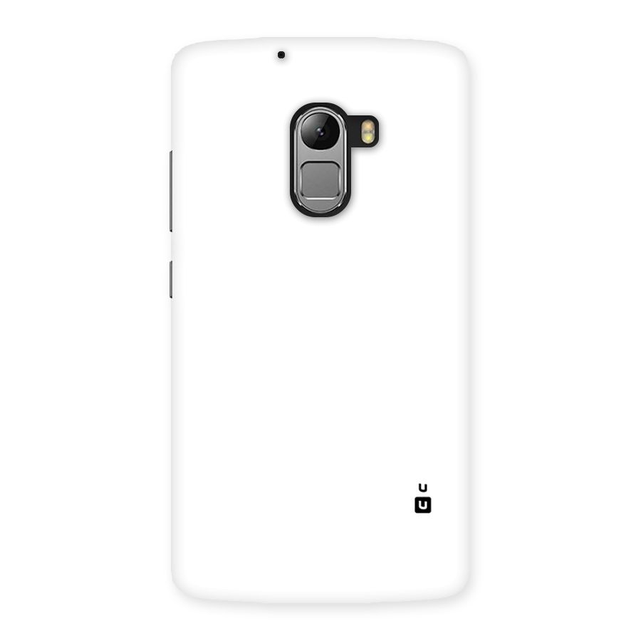 Plain White Back Case for Lenovo K4 Note
