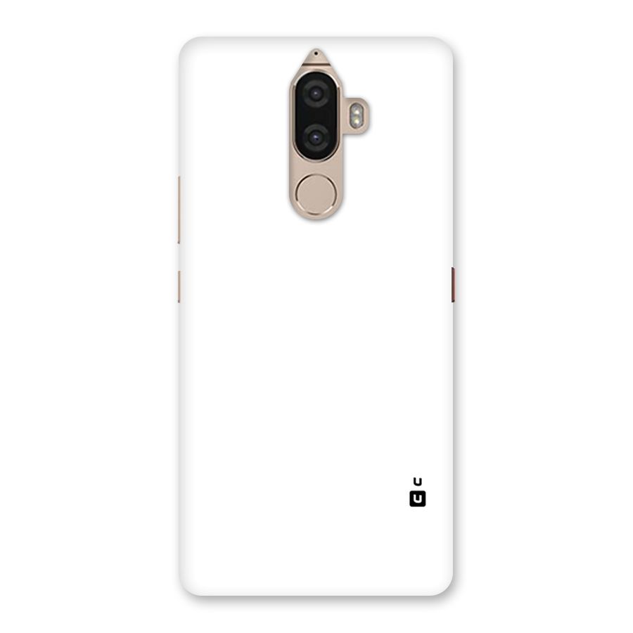 Plain White Back Case for Lenovo K8 Note