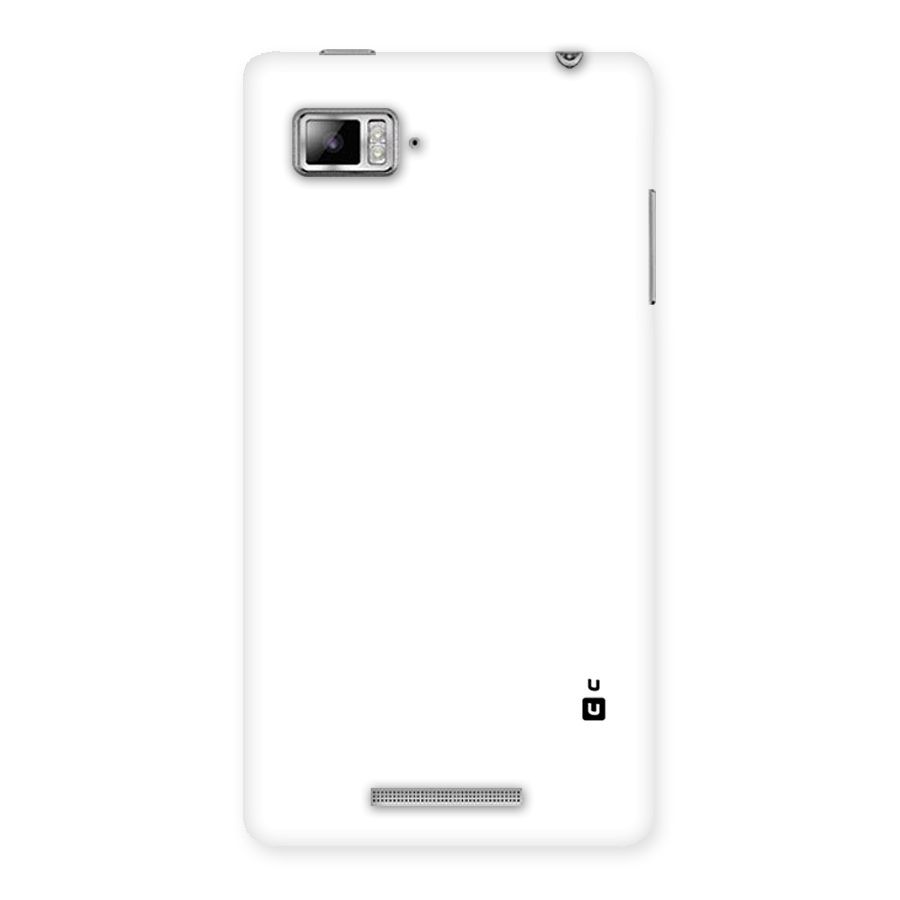 Plain White Back Case for Lenovo Vibe Z K910