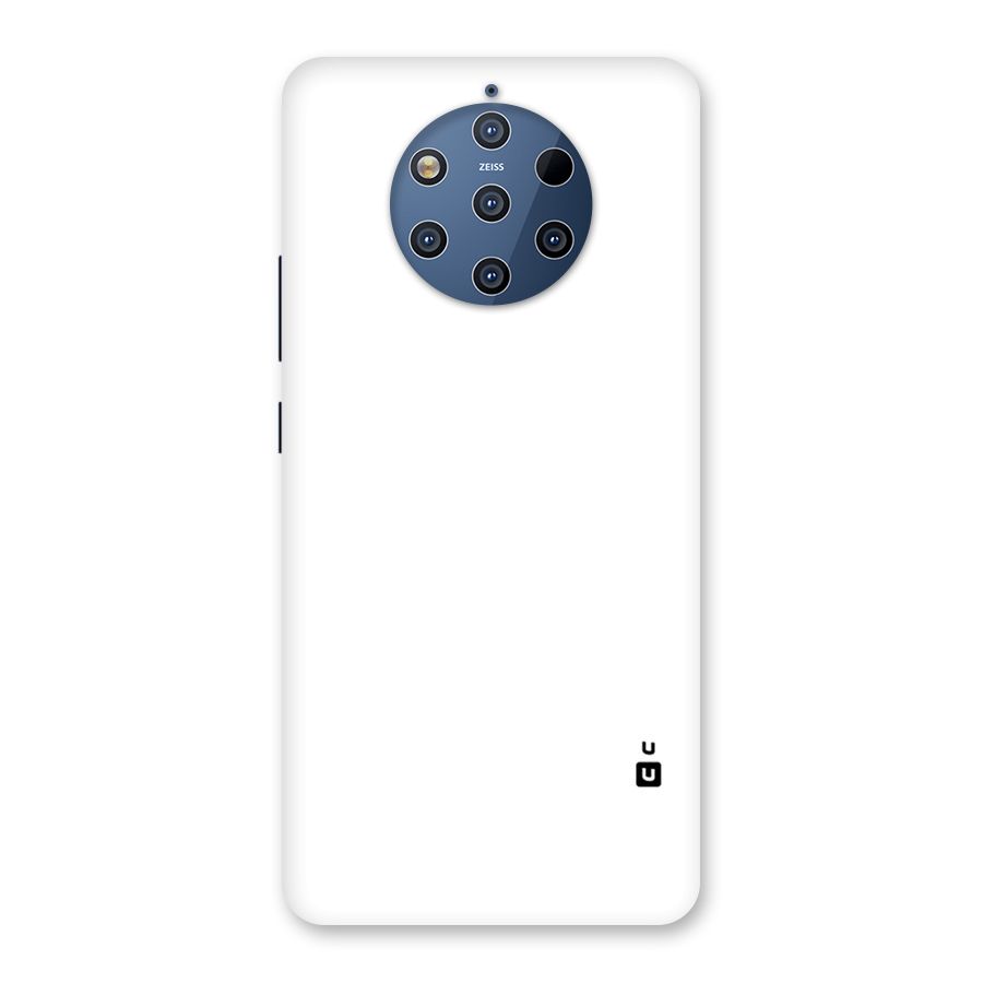 Plain White Back Case for Nokia 9 PureView