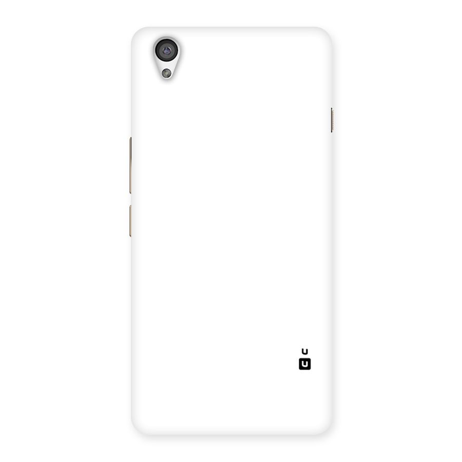 Plain White Back Case for OnePlus X