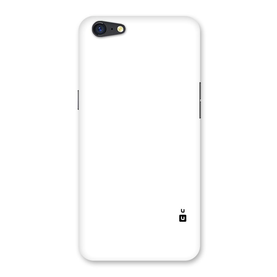 Plain White Back Case for Oppo A71
