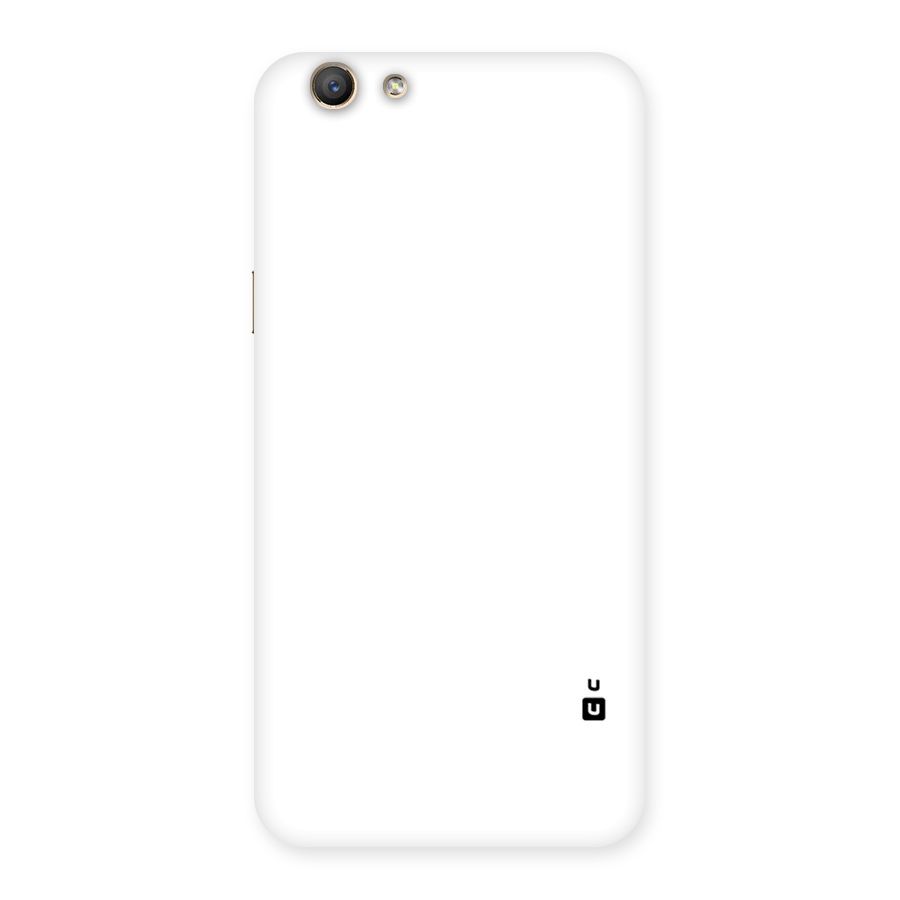 Plain White Back Case for Oppo F1s