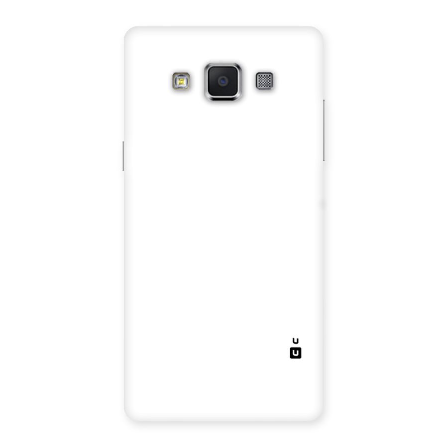 Plain White Back Case for Samsung Galaxy A5
