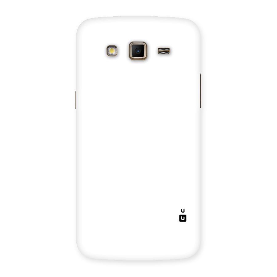 Plain White Back Case for Samsung Galaxy Grand 2