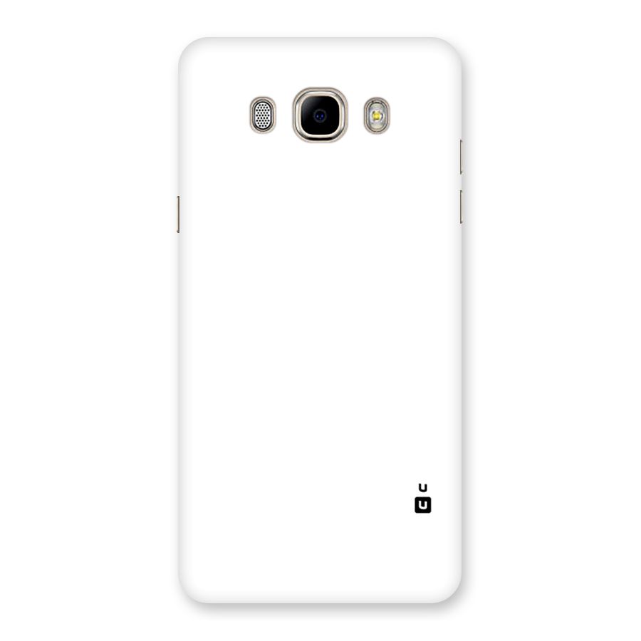 Plain White Back Case for Samsung Galaxy J7 2016