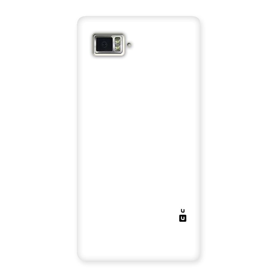 Plain White Back Case for Vibe Z2 Pro K920