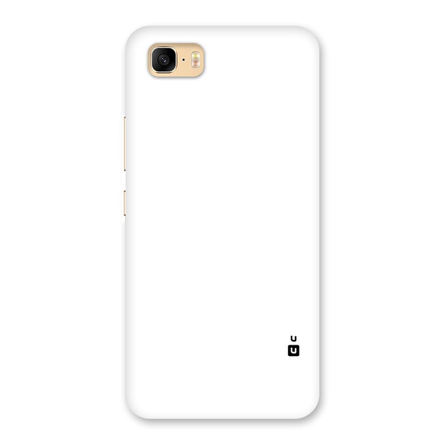 Plain White Back Case for Zenfone 3s Max