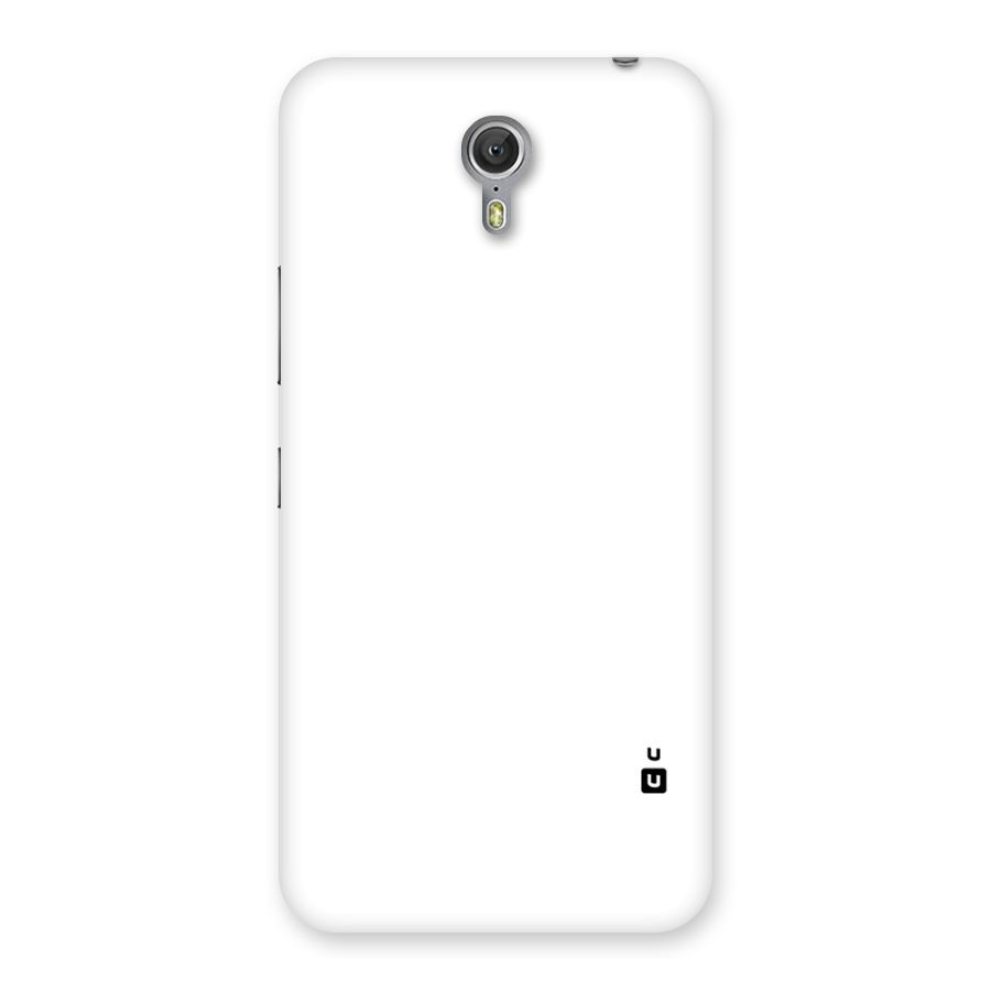Plain White Back Case for Zuk Z1