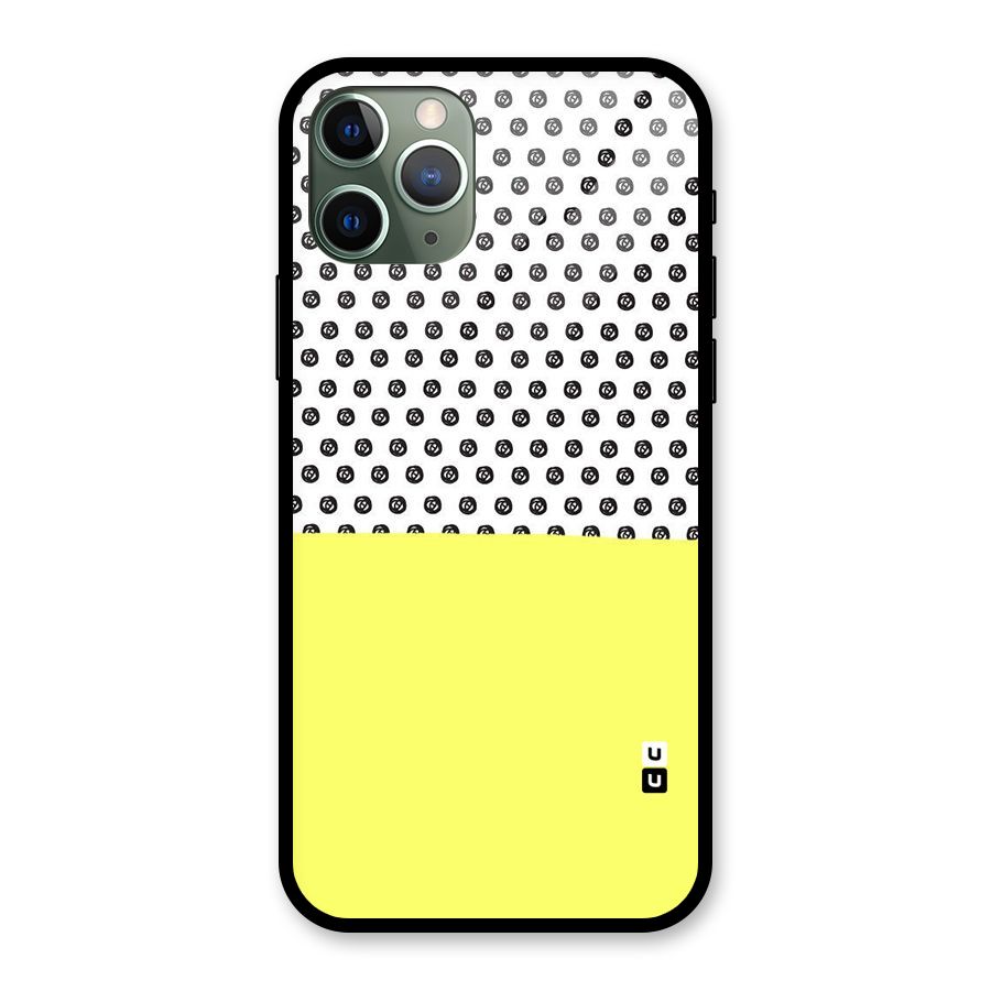 Plain and Pattern Glass Back Case for iPhone 11 Pro