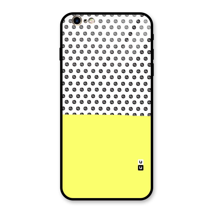 Plain and Pattern Glass Back Case for iPhone 6 Plus 6S Plus