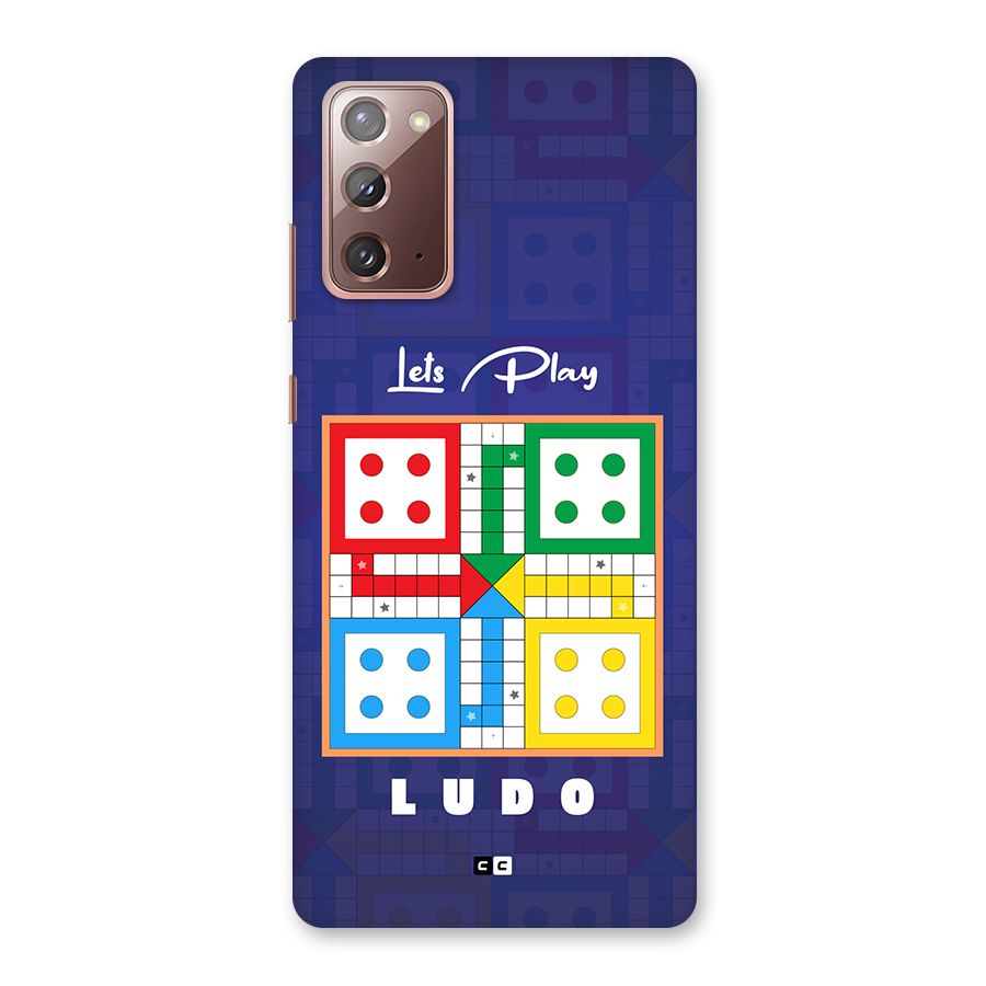 Play Life Back Case for Galaxy Note 20