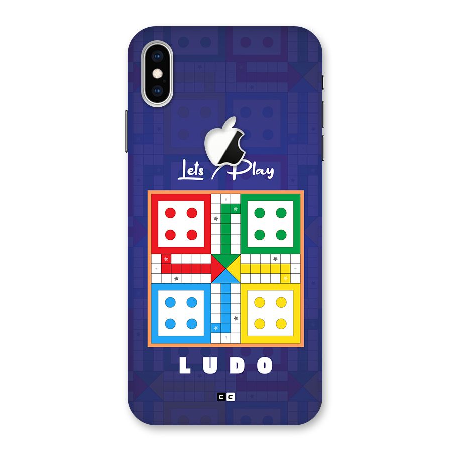 Play Life Back Case for iPhone XS Max Apple Cut